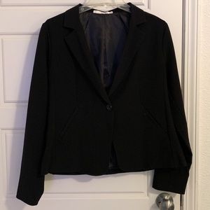Simple Black Blazer